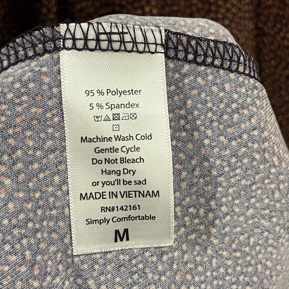 LuLaRoe Nicole Dress Size Médium. Fit &Flare - Picture 4 of 5